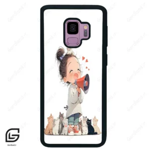 قاب گوشی سامسونگ اس 9 (Galaxy S9 ) طرح دخترانه کد 2027