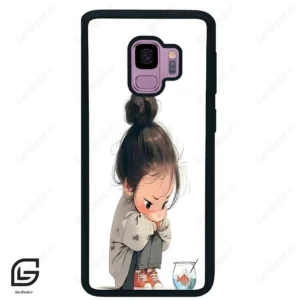 قاب گوشی سامسونگ اس 9 (Galaxy S9 ) طرح دخترانه کد 2028