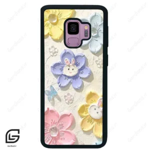 قاب گوشی سامسونگ اس 9 (Galaxy S9 ) طرح گل کد 2046