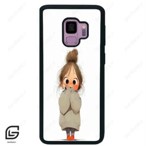 قاب گوشی سامسونگ اس 9 (Galaxy S9 ) طرح دخترانه کد 2054