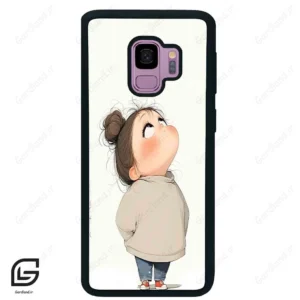 قاب گوشی سامسونگ اس 9 (Galaxy S9 ) طرح دختر کد 2057