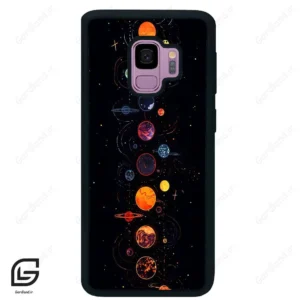 قاب گوشی سامسونگ اس 9 (Galaxy S9 ) طرح کهکشان کد 2062