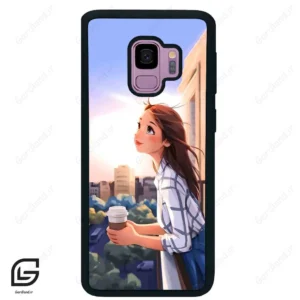 قاب گوشی سامسونگ اس 9 (Galaxy S9 ) طرح دخترانه کد 2086