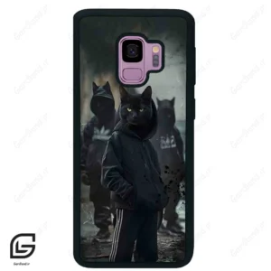 قاب گوشی سامسونگ اس 9 (Galaxy S9 ) طرح گربه کد 2091