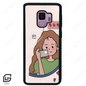قاب گوشی سامسونگ اس 9 (Galaxy S9 ) طرح دخترانه کد 2141