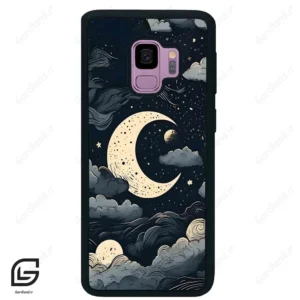 قاب گوشی سامسونگ اس 9 (Galaxy S9 ) طرح ماه کد 2173