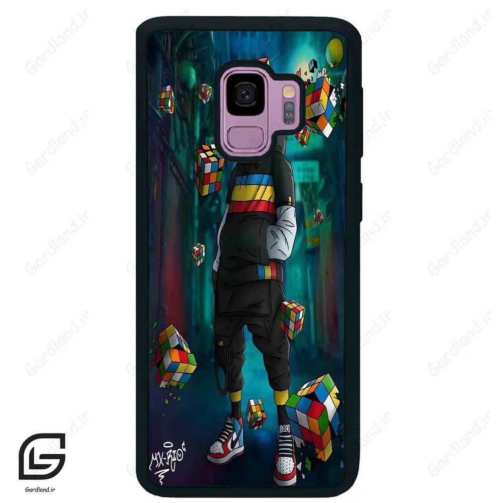 قاب گوشی سامسونگ اس 9 (Galaxy S9 ) طرح مکعب کد 2229