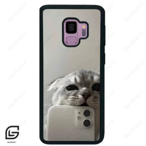 قاب گوشی سامسونگ اس 9 (Galaxy S9 ) طرح گربه کد 2246
