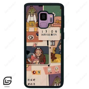 قاب گوشی سامسونگ اس 9 (Galaxy S9 ) طرح دخترانه کد 2254