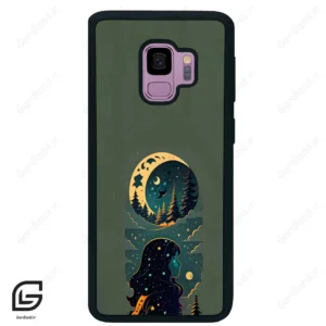 قاب گوشی سامسونگ اس 9 (Galaxy S9 ) طرح ماه کد 2267