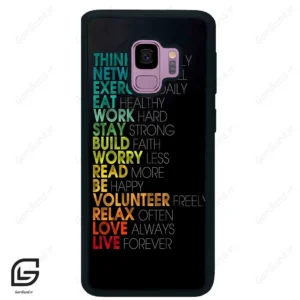 قاب گوشی سامسونگ اس 9 (Galaxy S9 ) طرح متن کد 2332