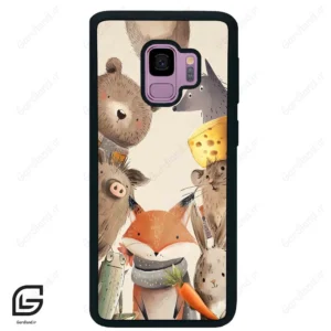 قاب گوشی سامسونگ اس 9 (Galaxy S9 ) طرح حیوانات کد 2338