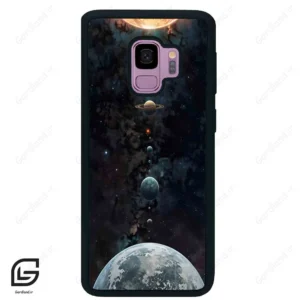 قاب گوشی سامسونگ اس 9 (Galaxy S9 ) طرح کهکشان کد 2350