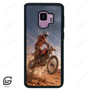 قاب گوشی سامسونگ اس 9 (Galaxy S9 ) طرح موتورسوار کد 2370