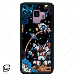 قاب گوشی سامسونگ اس 9 (Galaxy S9 ) طرح فضانورد کد 2392