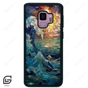 قاب گوشی سامسونگ اس 9 (Galaxy S9 ) طرح موج کد 2413