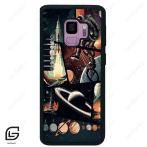 قاب گوشی سامسونگ اس 9 (Galaxy S9 ) طرح فضانورد کد 2415