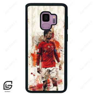 قاب گوشی سامسونگ اس 9 (Galaxy S9 ) طرح رونالدو کد 2419