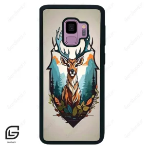 قاب گوشی سامسونگ اس 9 (Galaxy S9 ) طرح گوزن کد 2429