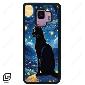 قاب گوشی سامسونگ اس 9 (Galaxy S9 ) طرح گربه کد 2438