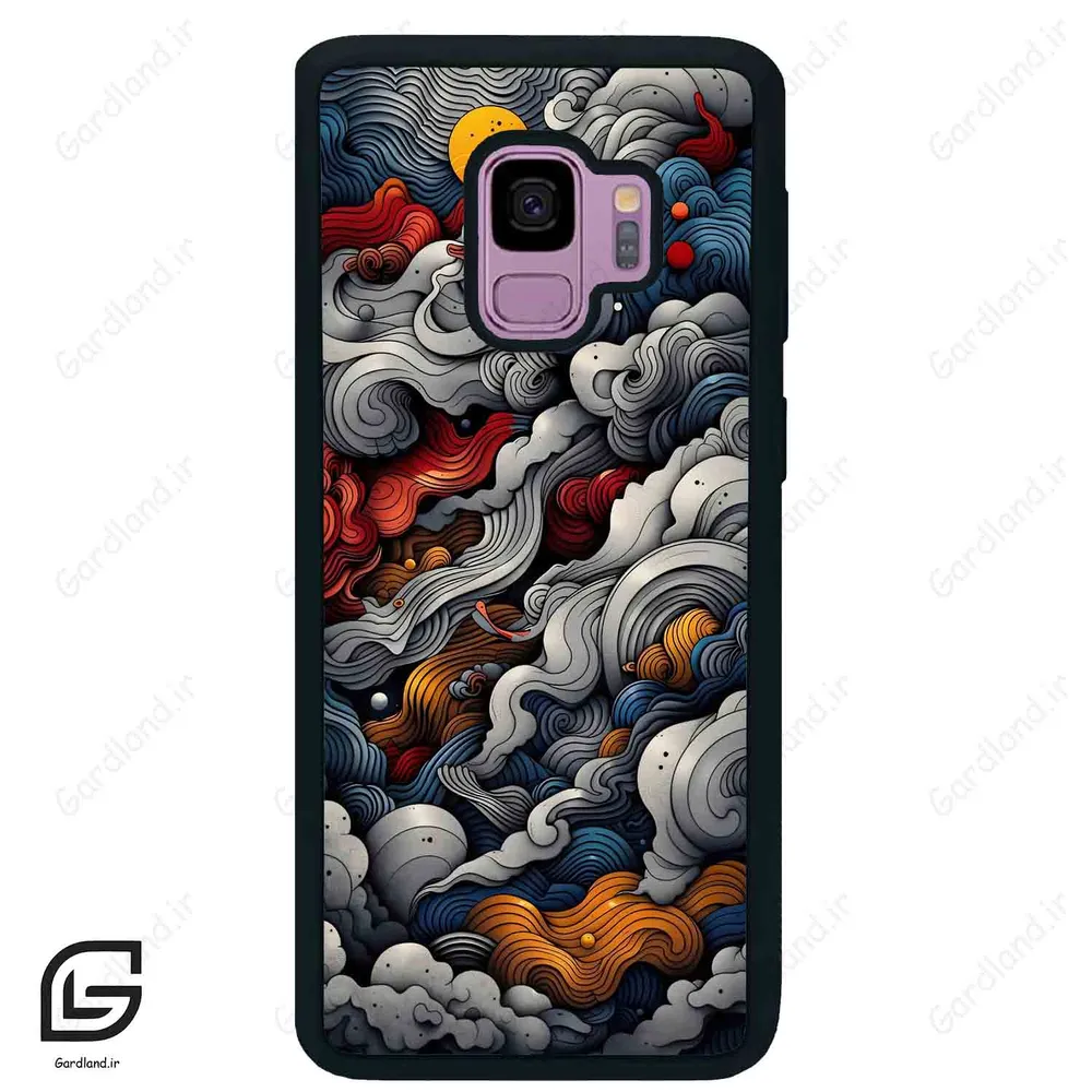 قاب گوشی سامسونگ اس 9 (Galaxy S9 ) طرح ابرنگی کد 2448