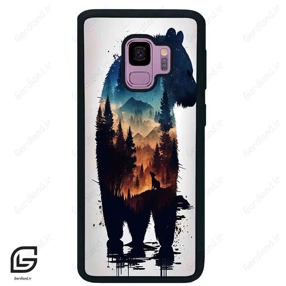 قاب گوشی سامسونگ اس 9 (Galaxy S9 ) طرح خرس کد 2449
