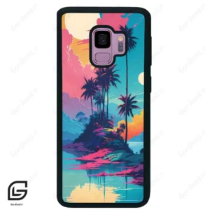 قاب گوشی سامسونگ اس 9 (Galaxy S9 ) طرح جزیره کد 2461
