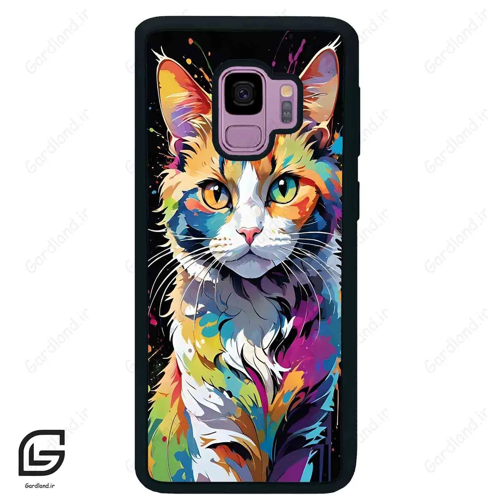 قاب گوشی سامسونگ اس 9 (Galaxy S9 ) طرح گربه کد 2483