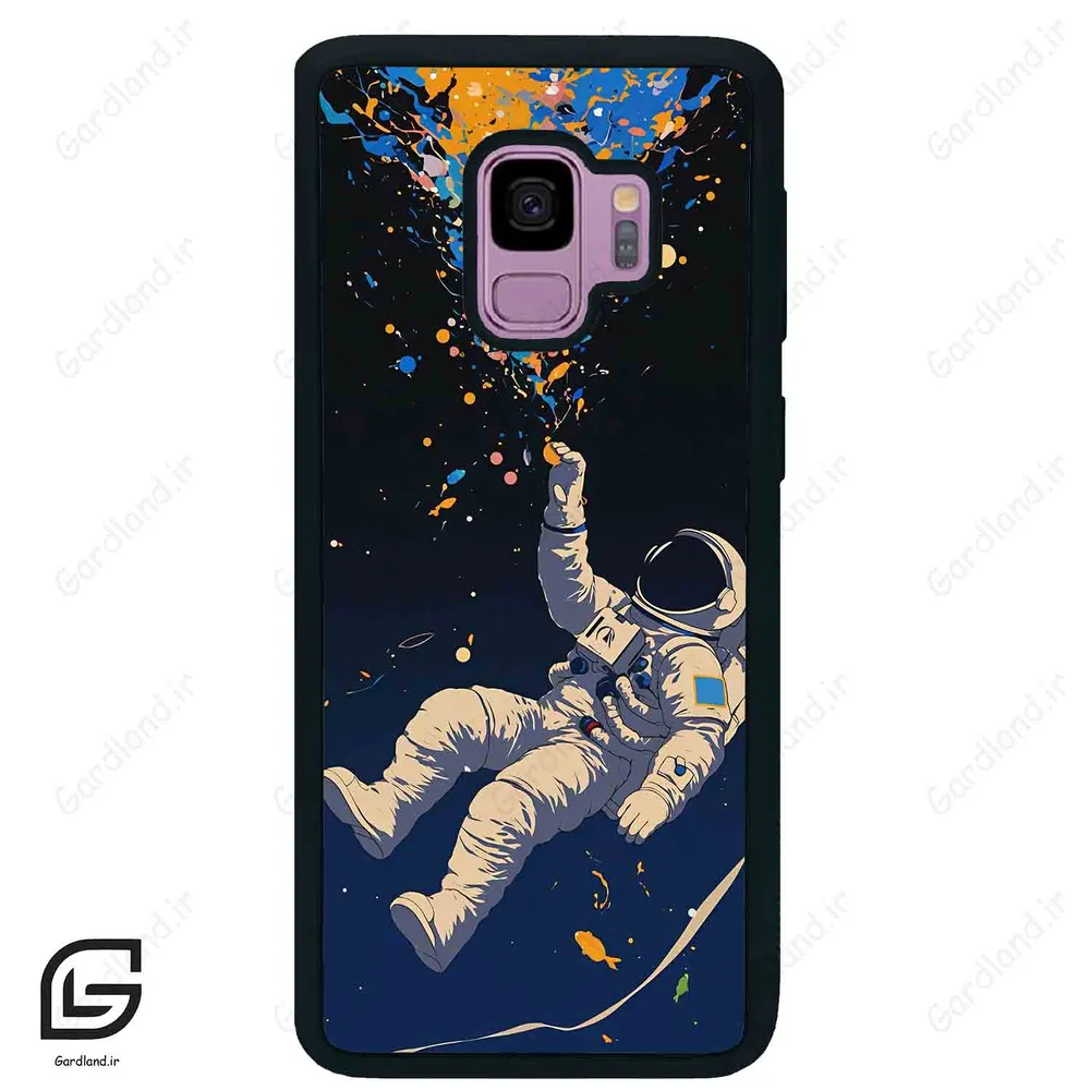 قاب گوشی سامسونگ اس 9 (Galaxy S9 ) طرح فضانورد کد 2484