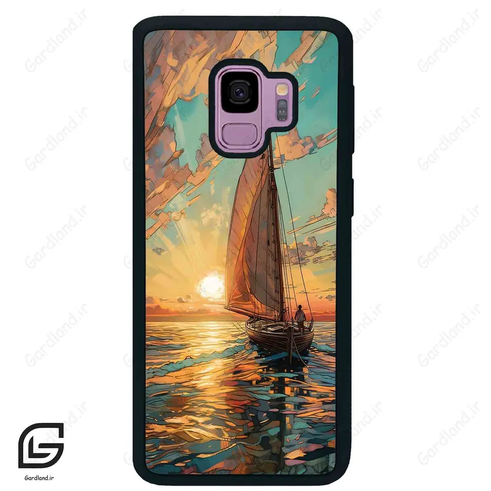 قاب گوشی سامسونگ اس 9 (Galaxy S9 ) طرح قایق کد 2485