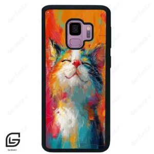قاب گوشی سامسونگ اس 9 (Galaxy S9 ) طرح گربه کد 2489