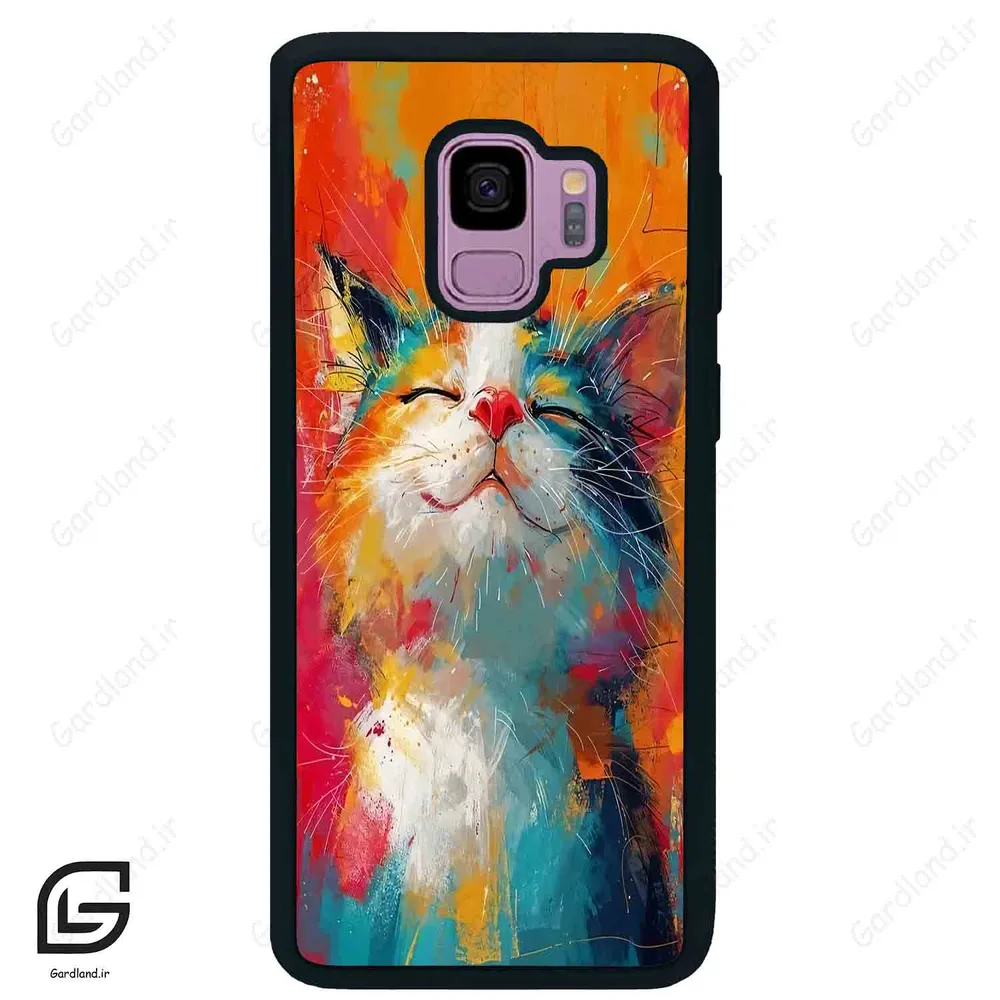 قاب گوشی سامسونگ اس 9 (Galaxy S9 ) طرح گربه کد 2489