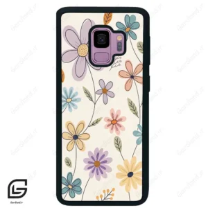 قاب گوشی سامسونگ اس 9 (Galaxy S9 ) طرح گل کد 2587