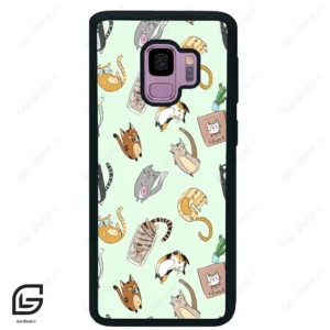 قاب گوشی سامسونگ اس 9 (Galaxy S9 ) طرح گربه کد 2622