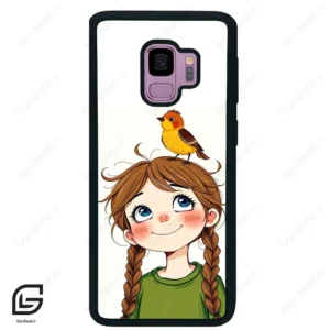 قاب گوشی سامسونگ اس 9 (Galaxy S9 ) طرح دختر کد 2640