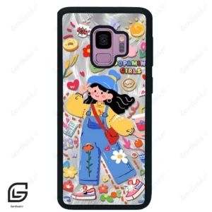 قاب گوشی سامسونگ اس 9 (Galaxy S9 ) طرح دخترانه کد 2642
