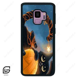 قاب گوشی سامسونگ اس 9 (Galaxy S9 ) طرح گربه کد 2654