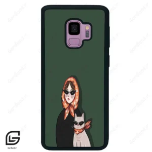 قاب گوشی سامسونگ اس 9 (Galaxy S9 ) طرح دخترانه کد 2672