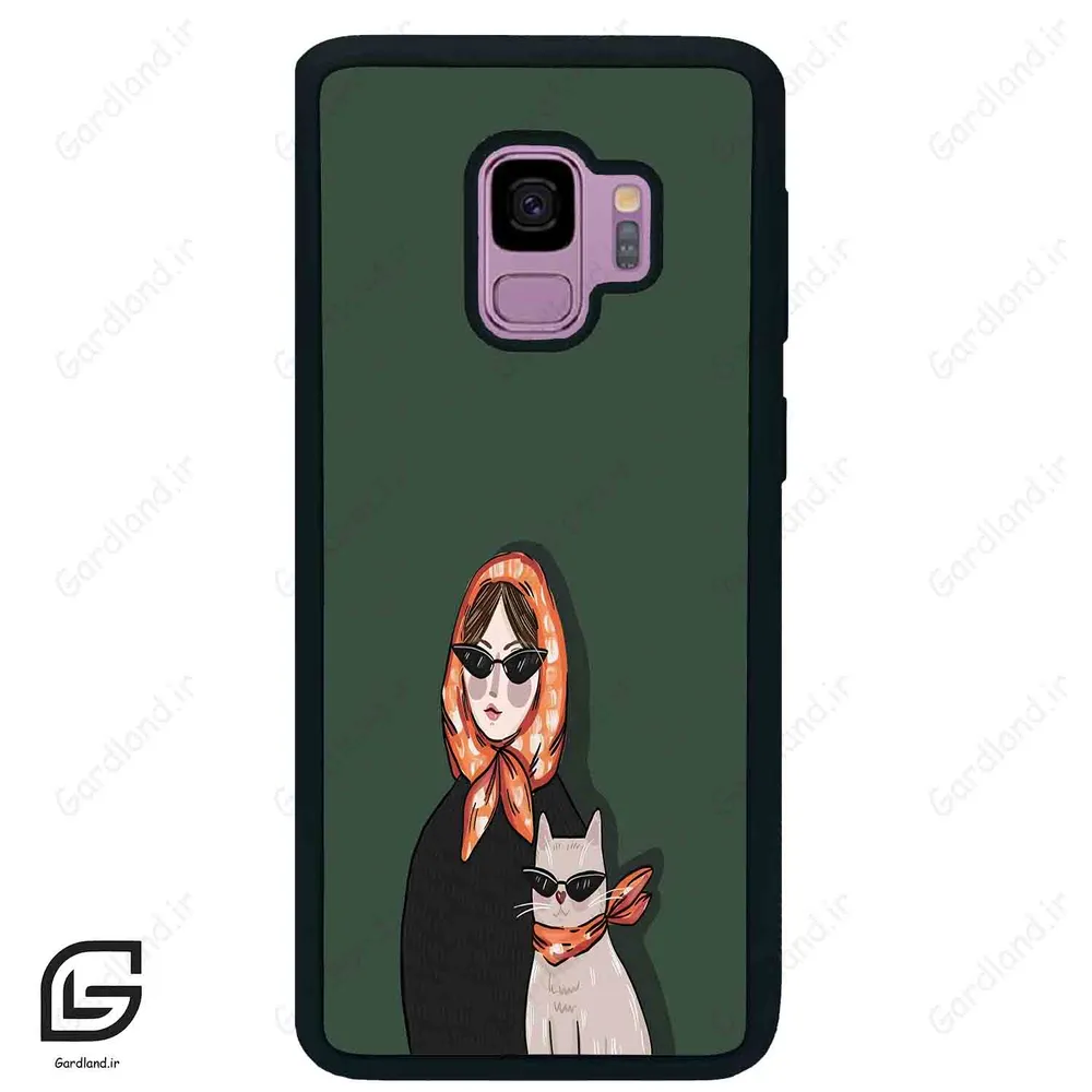 قاب گوشی سامسونگ اس 9 (Galaxy S9 ) طرح دخترانه کد 2672