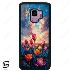 قاب گوشی سامسونگ اس 9 (Galaxy S9 ) طرح گل کد 2687