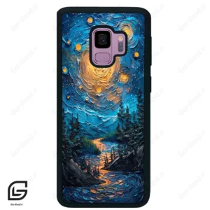 قاب گوشی سامسونگ اس 9 (Galaxy S9 ) طرح ابرنگ کد 2792