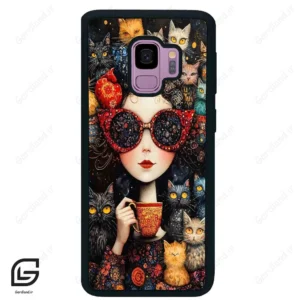 قاب گوشی سامسونگ اس 9 (Galaxy S9 ) طرح دخترانه کد 2829