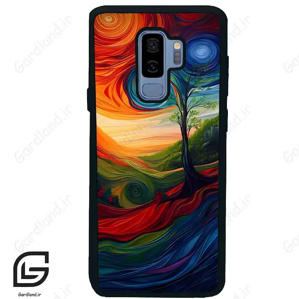 قاب گوشی سامسونگ اس 9 پلاس (Galaxy S9 Plus ) طرح طبیعت کد 2002