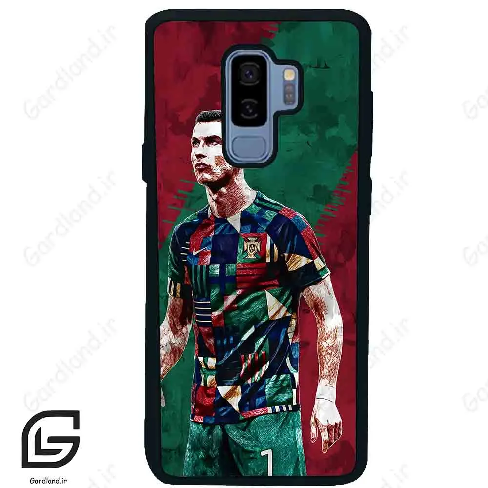 قاب گوشی سامسونگ اس 9 پلاس (Galaxy S9 Plus ) طرح رونالدو کد 2008