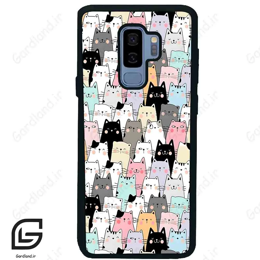 قاب گوشی سامسونگ اس 9 پلاس (Galaxy S9 Plus ) طرح گربه کد 2019