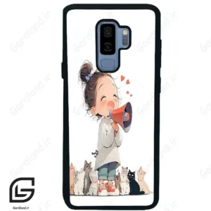 قاب گوشی سامسونگ اس 9 پلاس (Galaxy S9 Plus ) طرح دخترانه کد 2027