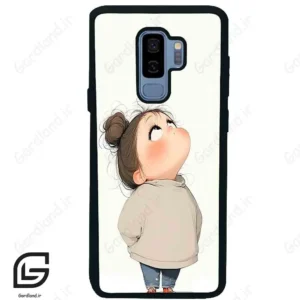 قاب گوشی سامسونگ اس 9 پلاس (Galaxy S9 Plus ) طرح دختر کد 2057