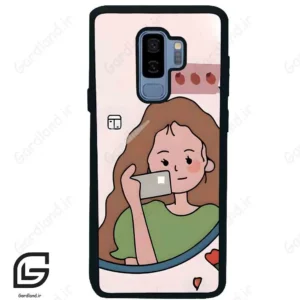 قاب گوشی سامسونگ اس 9 پلاس (Galaxy S9 Plus ) طرح دخترانه کد 2141