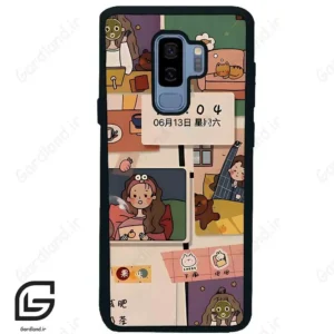 قاب گوشی سامسونگ اس 9 پلاس (Galaxy S9 Plus ) طرح دخترانه کد 2254