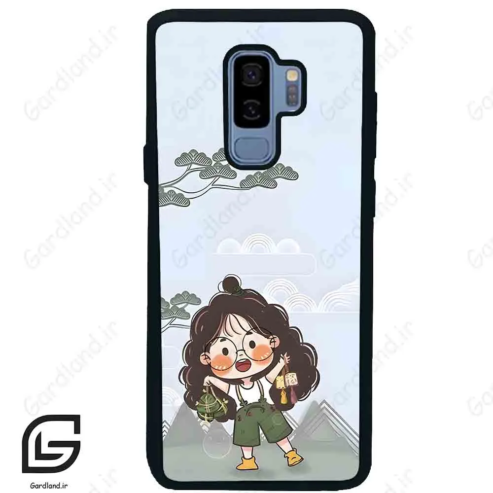 قاب گوشی سامسونگ اس 9 پلاس (Galaxy S9 Plus ) طرح دخترانه کد 2263